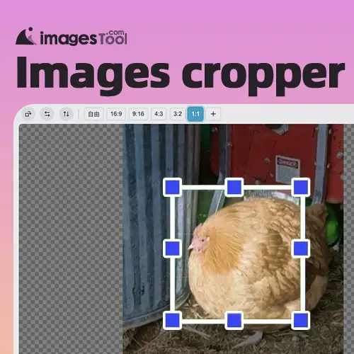 在线免费批量裁剪图片,支持jpg、webp、png,ImagesTool.com Gif工具
